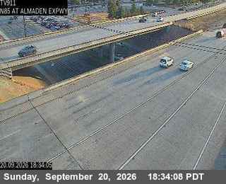 TV911 -- SR-85 : AT ALMADEN EXPRESS WAY