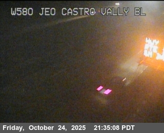 TVA47 -- I-580 : AT JEO CASTRO VALLEY BL