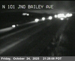 TVB49 -- US-101 : North Of Bailey Avenue