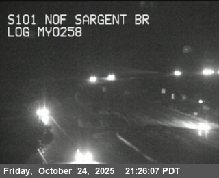 TVB61 -- US-101 : North Of Sargent Bridge