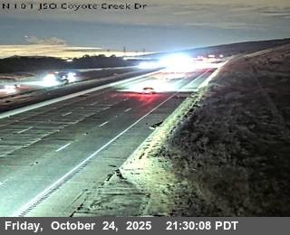 TVB69 -- US-101 : South Of Coyote Creek Golf Drive