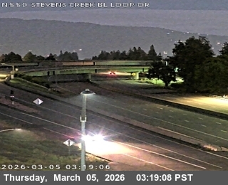 TVB74 -- I-880 : AT STEVEN CREEK BLVD