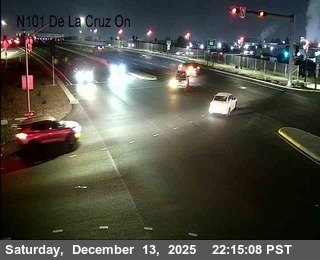 TVC77 -- US-101 : AT DE LA CRUZ Offramp