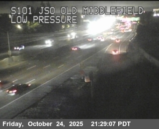TVC81 -- US-101 : Old Middlefield Way Onramp