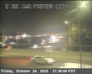 TVE01 -- SR-92 : Just West Of Foster City Blvd