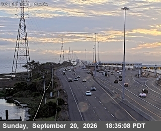 TVE09 -- SR-92 : Just East Of San Mateo Bridge Toll Plaza