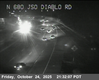 TVF14 -- I-680 : Just South Of Diablo Road