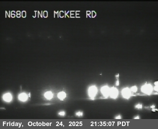 TVF52 -- I-680 : Just North Of Mckee Road