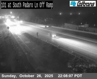 US101- South Padaro Lane Off Ramp