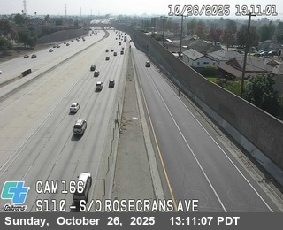 I-110 : (166) South Of Rosecrans Ave