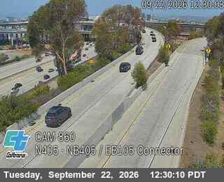 I-405 : (860) NB 405 / EB 105 Connector