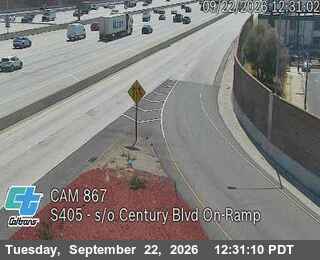 I-405 : (867) s/o Century Blvd On-Ramp