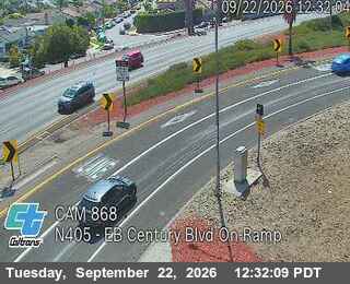I-405 : (868) EB Century Blvd On-Ramp