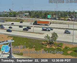 I-405 : (870) n/o Century Blvd On-Ramp