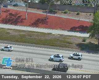 I-405 : (871) s/o Manchester Blvd On-Ramp