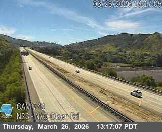 SR-23 : (741) n/o Olsen Rd