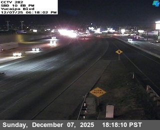 I-10 : (282) Yucaipa Blvd. EB Onramp