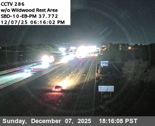 I-10: (286) w/o Wildwood Rest Area