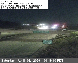 I-10 : (511) 0.2 mi e/o Haugen-Lehmann