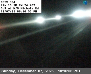 I-15 : (334) 0.9 Miles North of Nichols Road