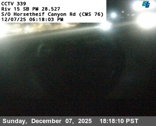 I-15 : (339) South of Horsethief Canyon Road