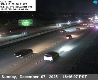 I-210 : (118) 0.5 Miles West of Milliken