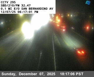 I-210 : (295) East of San Bernardino Avenue