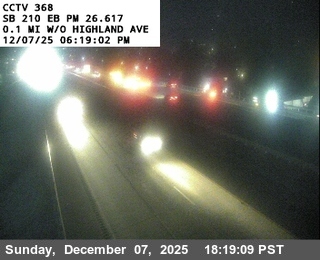 I-210 : (368) West of Highland Avenue