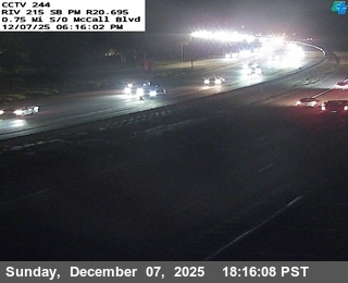 I-215 : (244) 0.75 Miles South of McCall Boulevard