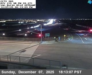 I-215 : (265) Van Buren Boulevard Offramp