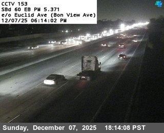 SR-60 : (153) East of Euclid Avemue (Bon View Avenue)