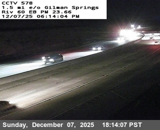 SR-60 : (578) 1.5 mi e/o Gilman Springs